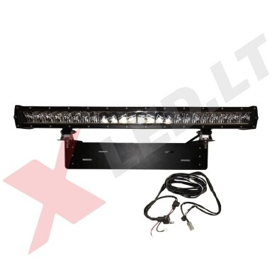 Komplektas LED BAR sertifikuoto žibinto 240W 24000LM 12-24V (E9 HR PL) COMBO su laikikliu ir laidu Komplektas LED BAR sertifikuoto žibinto 240W 24000LM 12-24V (E9 HR PL) COMBO su laikikliu ir laidu