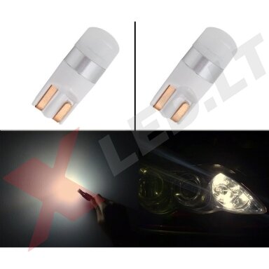 LED lemputė T10 / W5W X-treme šilta balta 4000K