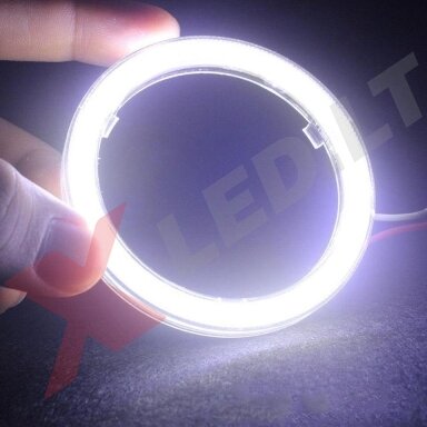 LED SMD Angel Eyes DRL 80 mm žibintų žiedai