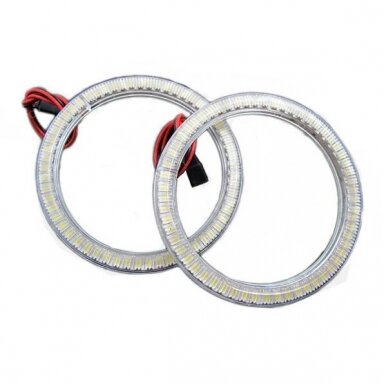LED SMD Angel Eyes DRL 80 mm žibintų žiedai