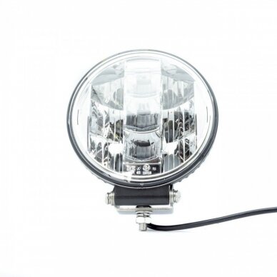 7" LED apvalus sertifikuotas žibintas 51W 5100LM 12-24V (E9 HR A02 PL) COMBO 10
