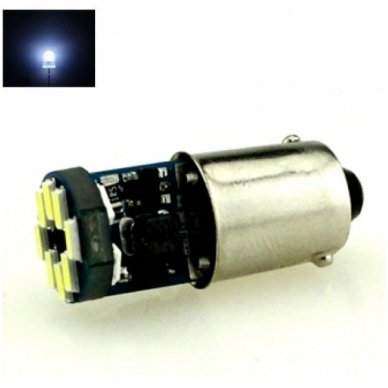 LED CAN BUS lemputė BA9S / T4W / H5W - 12 LED