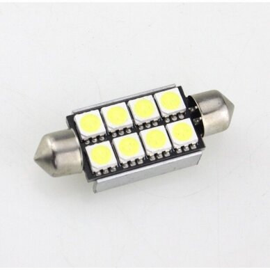Led CAN BUS lemputė F10 / C5W 42mm - 8 LED 1