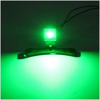 LED Devil Eyes žalios tuning linzių lemputės 5