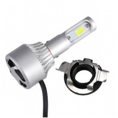 LED H7 lemputės adapteris - montavimo lizdas LED sistemoms, laikiklis BMW/ VW/ AUDI/ MB/ TOYOTA/ MAZDA/ SAAB/ NISSAN 3