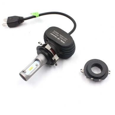 LED H7 lemputės adapteris - montavimo lizdas LED sistemoms, laikiklis BMW/ VW/ AUDI/ MB/ TOYOTA/ MAZDA/ SAAB/ NISSAN 6