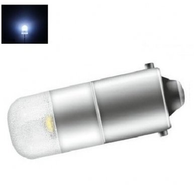 LED lemputė BA9S/ T4W X-treme balta 6000K 3