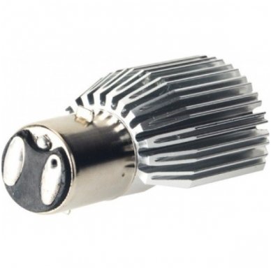 LED lemputė M2S BA20D S2 6W 800LM 12-24V motociklams / keturračiams / sunkvežimių 3 LED lemputė M2S BA20D S2 6W 800LM 12-24V motociklams / keturračiams / sunkvežimių 3