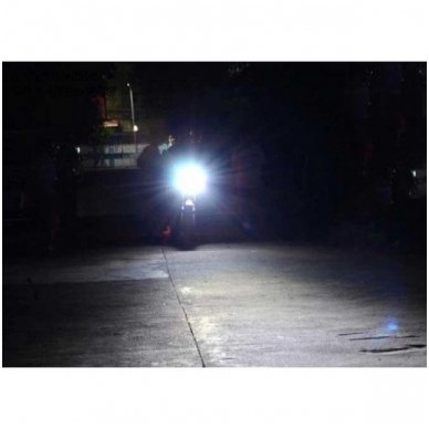 LED lemputė M2S BA20D S2 6W 800LM 12-24V motociklams / keturračiams / sunkvežimių 7