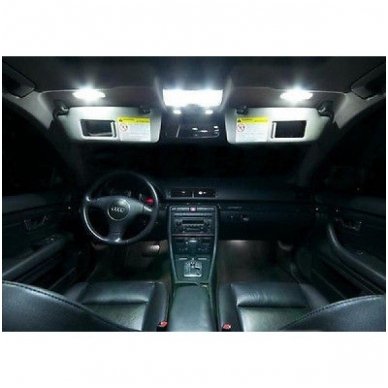 Led lemputė T10 / W5W - 1 COB LED balta 1 Led lemputė T10 / W5W - 1 COB LED balta 1