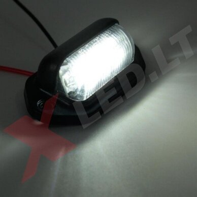 LED numerio apšvietimas 12V-24V transportui SAE DOT L 09 žibintas 7