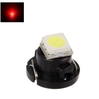 Led lemputė T4.2 - 1 LED raudona Led lemputė T4.2 - 1 LED raudona