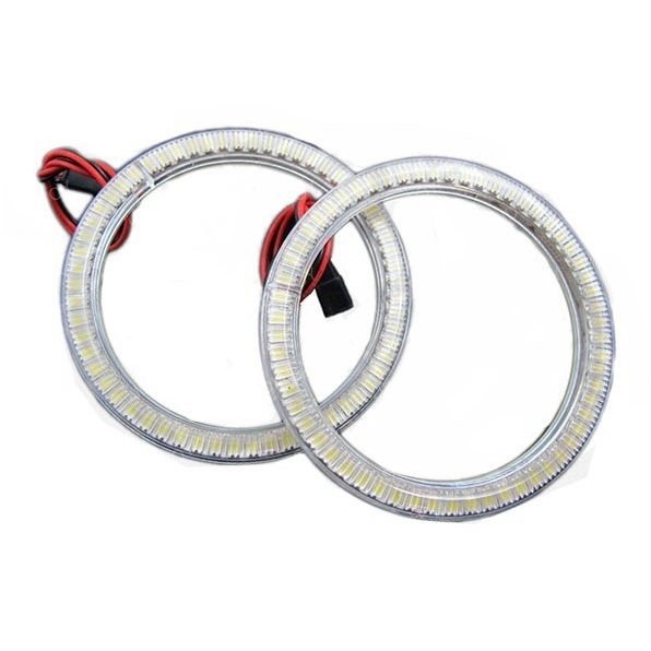 LED SMD Angel Eyes DRL 80 mm žibintų žiedai LED SMD Angel Eyes DRL 80 mm žibintų žiedai