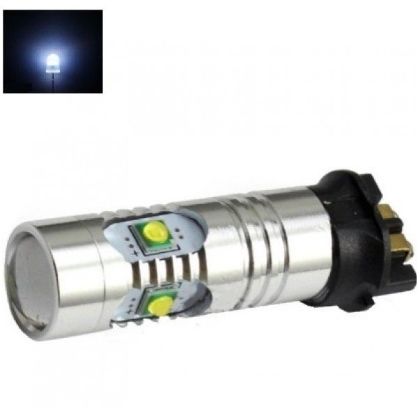 DRL PW19W / PW21W / PW24W CREE dienos šviesų LED lemputė - balta DRL PW19W / PW21W / PW24W CREE dienos šviesų LED lemputė - balta