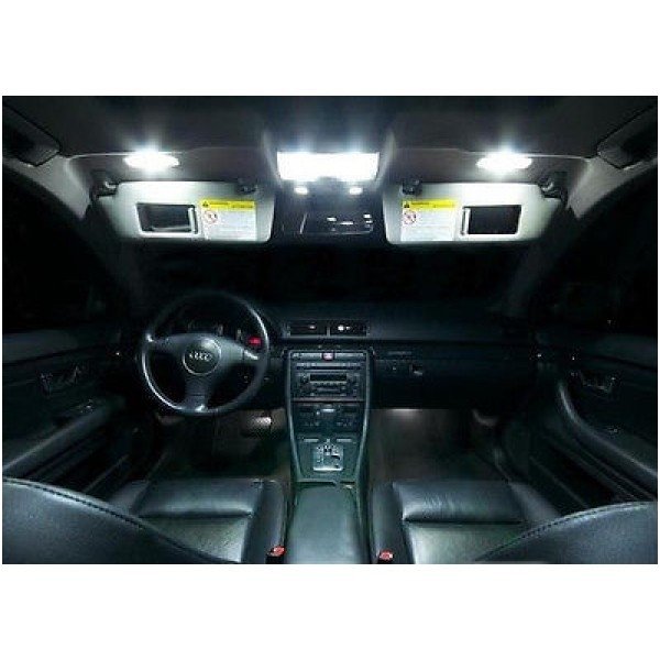 Led lemputė T10 / W5W - 1 COB LED balta 1