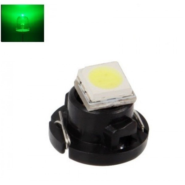 Led lemputė T4.7 - 1 LED žalia Led lemputė T4.7 - 1 LED žalia