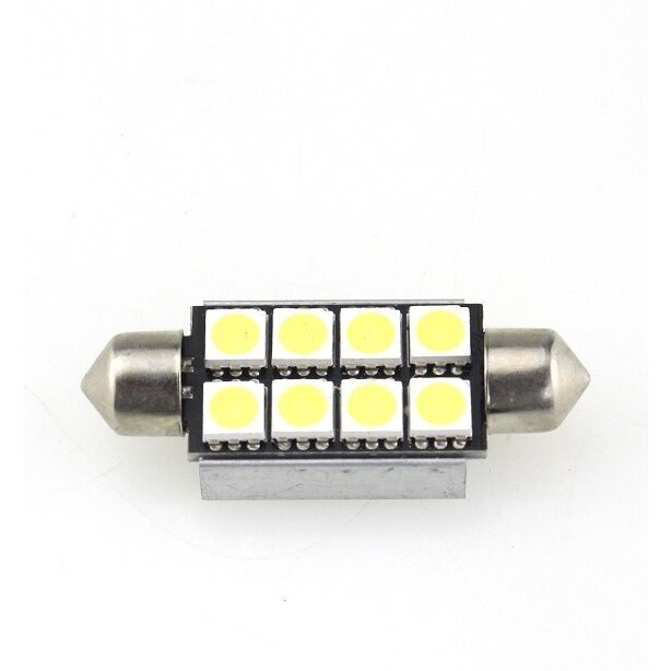 Led CAN BUS lemputė F10 / C5W 42mm - 8 LED 2 Led CAN BUS lemputė F10 / C5W 42mm - 8 LED 2