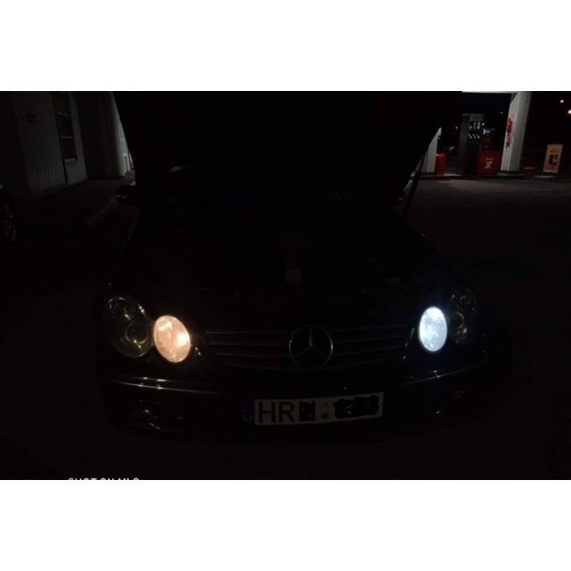 Balta LED CAN BUS lemputė T10 / W5W - 5 LED 5 Balta LED CAN BUS lemputė T10 / W5W - 5 LED 5