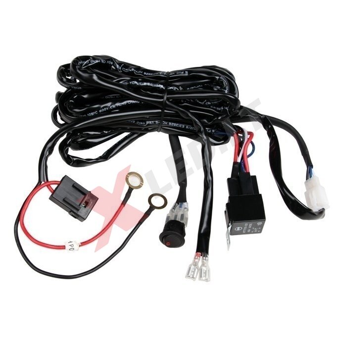 Led BAR juostų, darbo žibintų įjungimo relė vienam žibintui 12v iki 300W