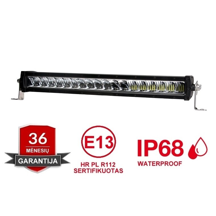 LED BAR sertifikuotas žibintas 160W 16000LM 12-24V (E9 HR PL) COMBO 46cm LED BAR sertifikuotas žibintas 160W 16000LM 12-24V (E9 HR PL) COMBO 46cm