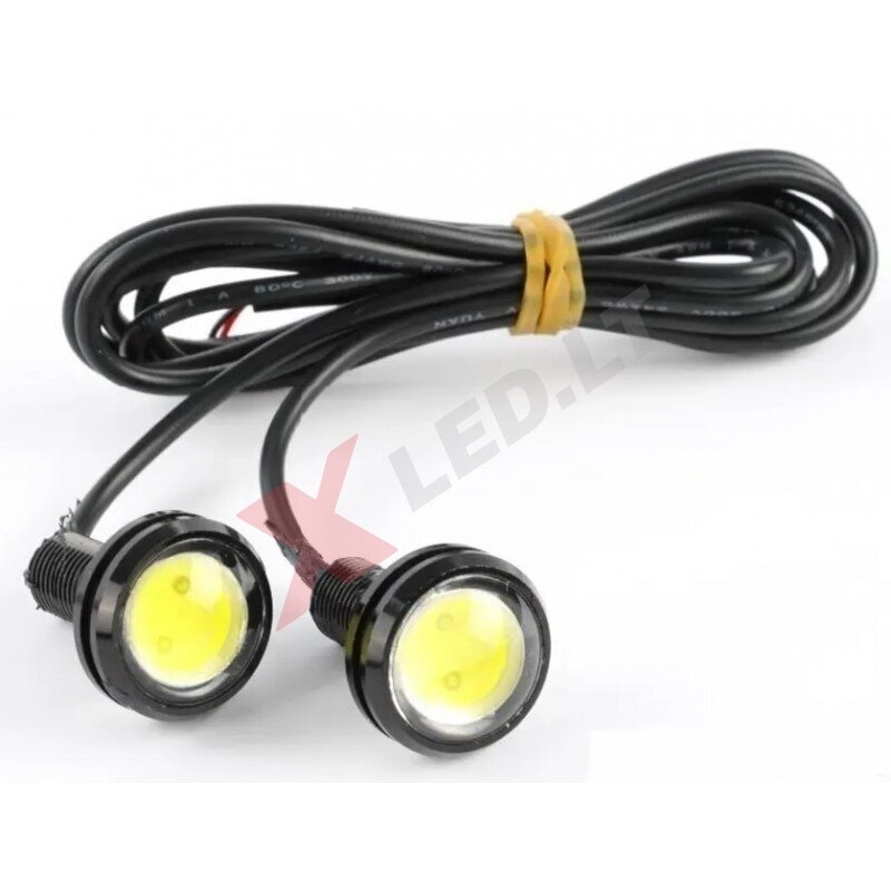LED universalus geltonas žibintas - šviečiančios LED akutės (Kopija) 2