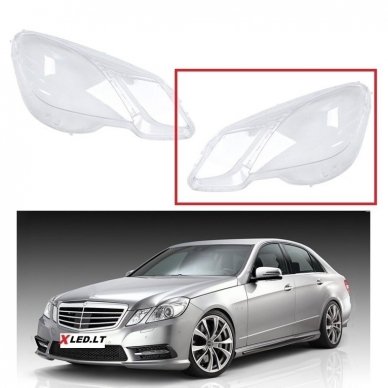 MERCEDES BENZ E W212 (2009-2013) - Kairės pusės žibinto stiklas MERCEDES BENZ E W212 (2009-2013) - Kairės pusės žibinto stiklas