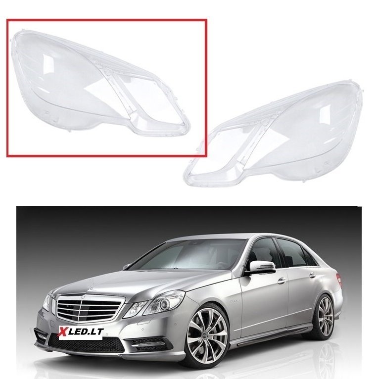 MERCEDES BENZ E W212 (2009-2013) - Dešinės pusės žibinto stiklas MERCEDES BENZ E W212 (2009-2013) - Dešinės pusės žibinto stiklas