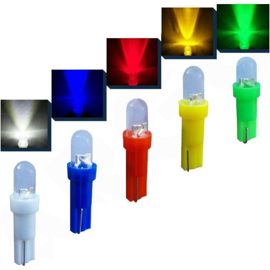 Mėlyna Led lemputė T5 - 1 LED 2 Mėlyna Led lemputė T5 - 1 LED 2