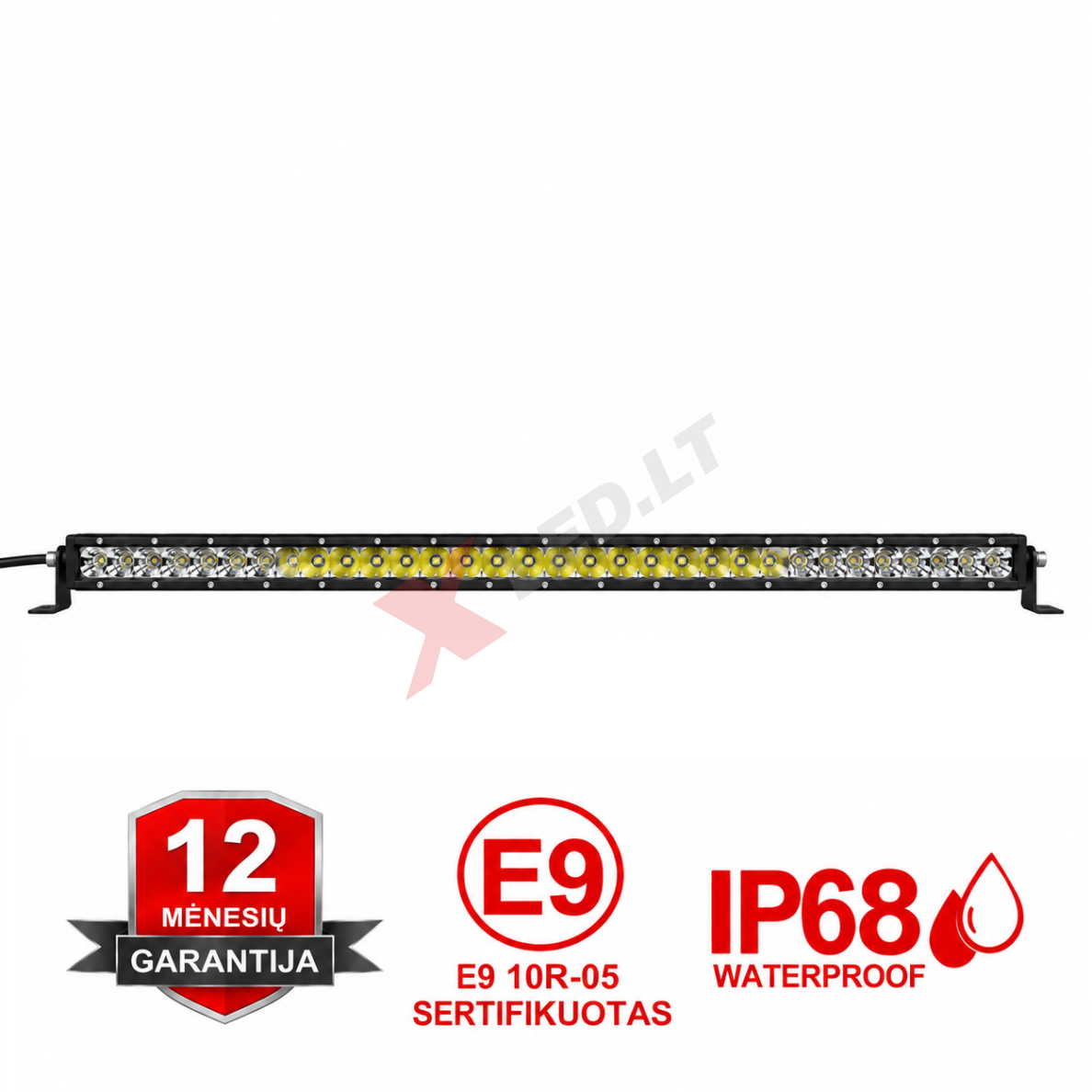 MINI LED BAR žibintas 160W 12-24V COMBO 83cm
