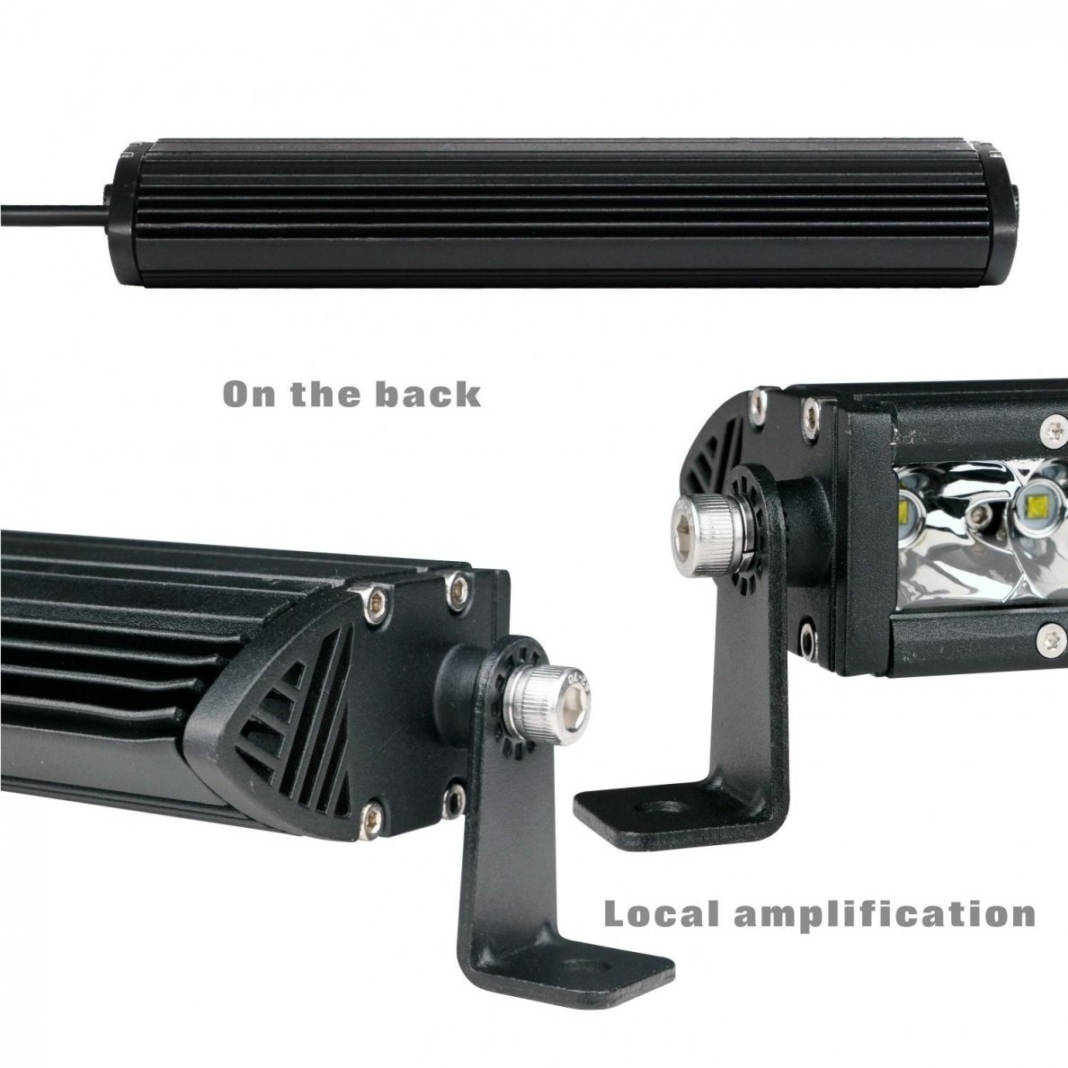 MINI LED BAR žibintas 50W 12-24V FLOOD 29cm 15