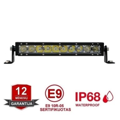 MINI LED BAR žibintas 50W 12-24V FLOOD 29cm MINI LED BAR žibintas 50W 12-24V FLOOD 29cm