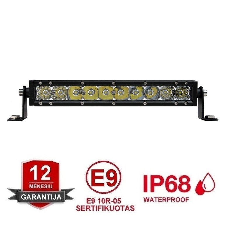 MINI LED BAR žibintas 50W 12-24V FLOOD 29cm MINI LED BAR žibintas 50W 12-24V FLOOD 29cm