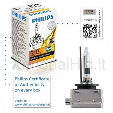 NEW Philips D1R Vision originali 85409VIC1 PK32d-3, 8727900364750 xenon lemputė 2