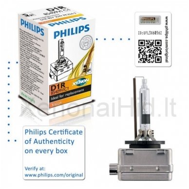 NEW Philips D1R Vision originali 85409VIC1 PK32d-3, 8727900364750 xenon lemputė 2 NEW Philips D1R Vision originali 85409VIC1 PK32d-3, 8727900364750 xenon lemputė 2