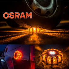 OSRAM LED SL302 švyturėlis su baterijom LEDguardian ROAD FLARE ORAN 4052899184053