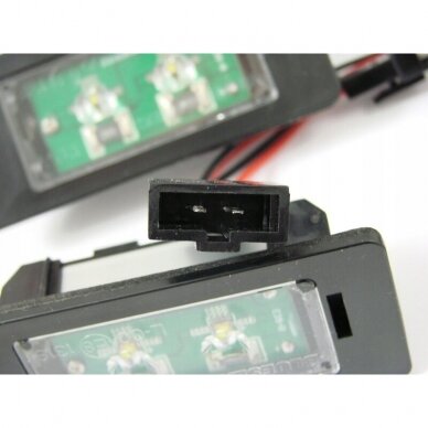 "Osram CHIPS" Sertifikuotas OEM AUDI LED numerių apšvietimas  A4 (B8), A5, Q5, TT, PASSAT 5D 4