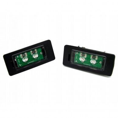 "Osram CHIPS" Sertifikuotas OEM BMW LED numerių apšvietimas E39, E60, E61, F10, F11, E81, E87, E82, E88, E90, E91, E92, E93, E70, E71 2 "Osram CHIPS" Sertifikuotas OEM BMW LED numerių apšvietimas E39, E60, E61, F10, F11, E81, E87, E82, E88, E90, E91, E92, E93, E70, E71 2