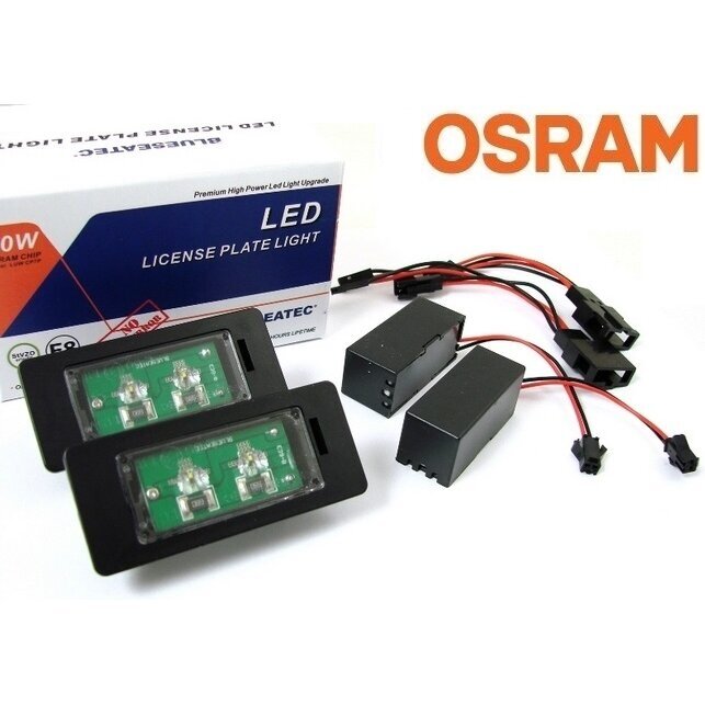 "Osram CHIPS" Sertifikuotas OEM AUDI LED numerių apšvietimas A4 (B8), A5, Q5, TT, PASSAT 5D "Osram CHIPS" Sertifikuotas OEM AUDI LED numerių apšvietimas A4 (B8), A5, Q5, TT, PASSAT 5D