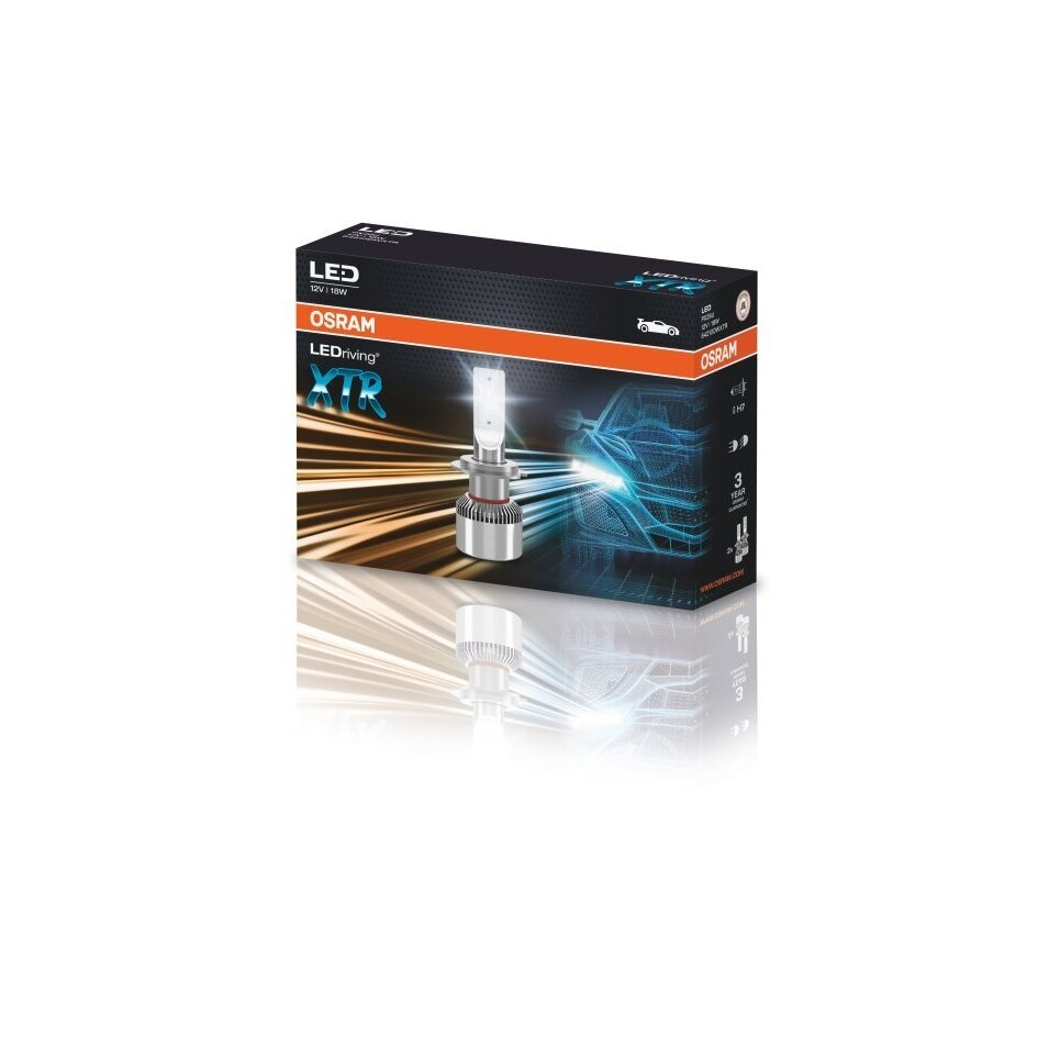 Osram LEDriving® XTR H7 lempučių komplektas 64210DWXTR 1 Osram LEDriving® XTR H7 lempučių komplektas 64210DWXTR 1