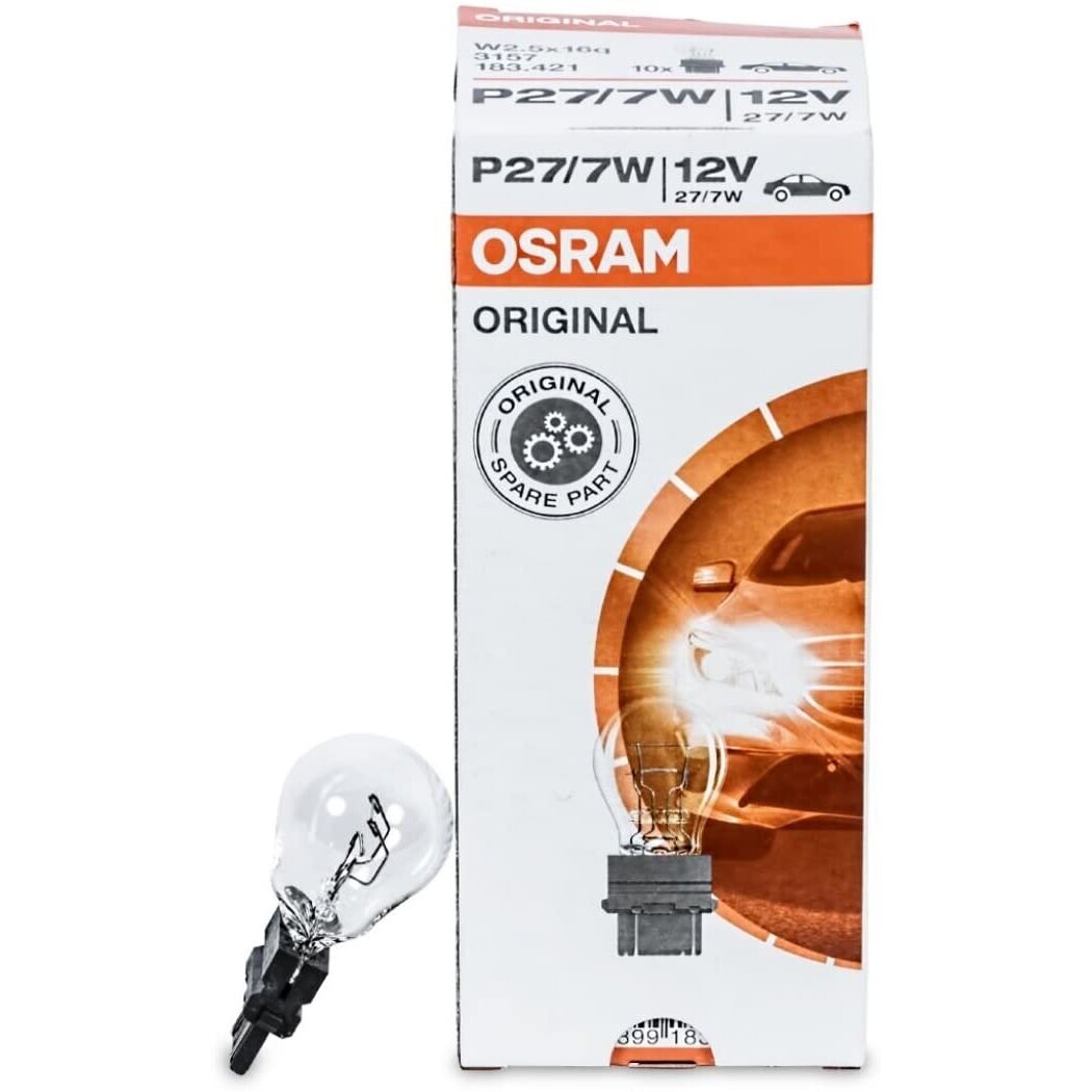 P27/7W 3157 27/7W halogeninė lemputė OSRAM ORIGINAL W2.5x16q, 4052899183421 1 P27/7W 3157 27/7W halogeninė lemputė OSRAM ORIGINAL W2.5x16q, 4052899183421 1