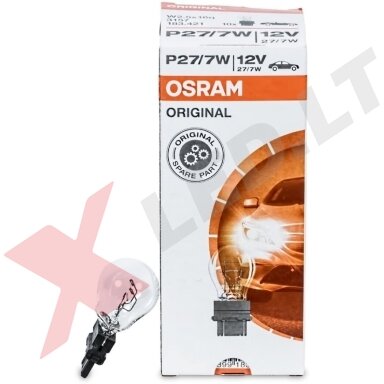P27/7W 3157 27/7W halogeninė lemputė OSRAM ORIGINAL W2.5x16q, 4052899183421 P27/7W 3157 27/7W halogeninė lemputė OSRAM ORIGINAL W2.5x16q, 4052899183421