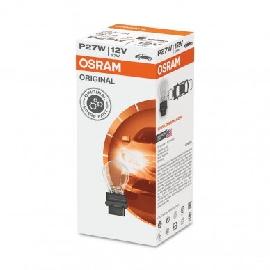 P27W / 3156 27W halogeninė lemputė OSRAM ORIGINAL W2.5x16d, 4008321090638 1 P27W / 3156 27W halogeninė lemputė OSRAM ORIGINAL W2.5x16d, 4008321090638 1