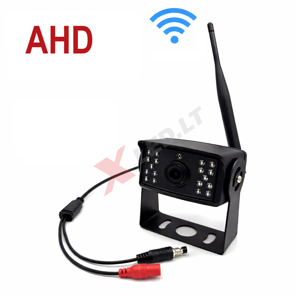 Papildoma AHD1080P belaidė parkavimo kamera skirta DVR SD monitoriui 12V/24V Papildoma AHD1080P belaidė parkavimo kamera skirta DVR SD monitoriui 12V/24V