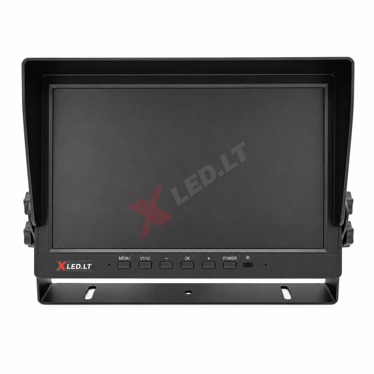 Parkavimo monitorius AHD 1080P DVR micro SD 10.1 colių 4 kanalai 4PIN 12V/24V 10