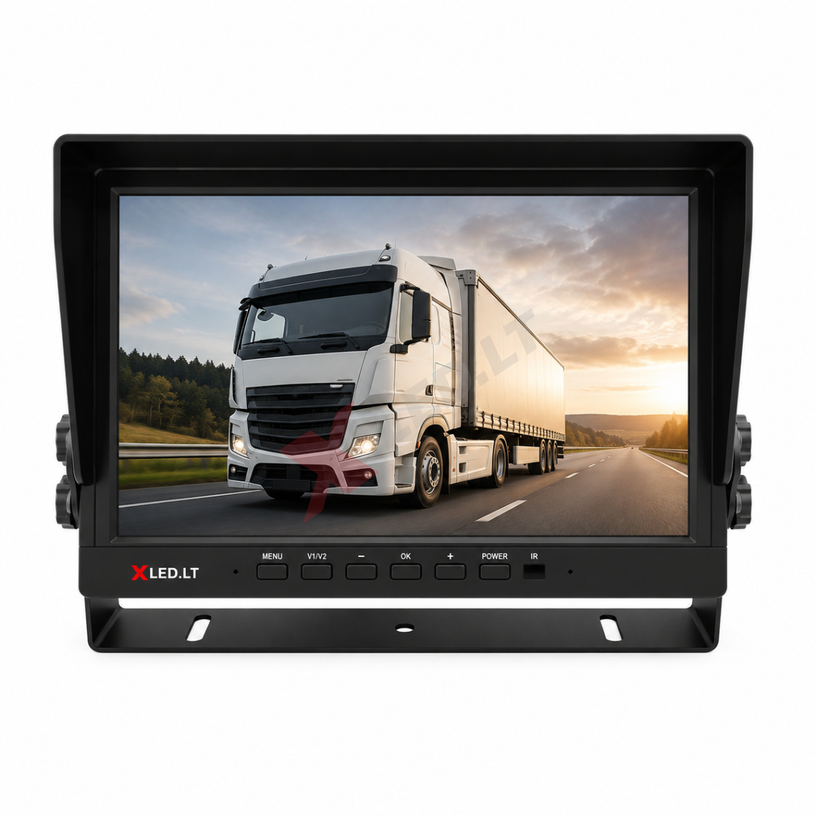 Parkavimo monitorius AHD 1080P DVR micro SD 10.1 colių 4 kanalai 4PIN 12V/24V 4 Parkavimo monitorius AHD 1080P DVR micro SD 10.1 colių 4 kanalai 4PIN 12V/24V 4