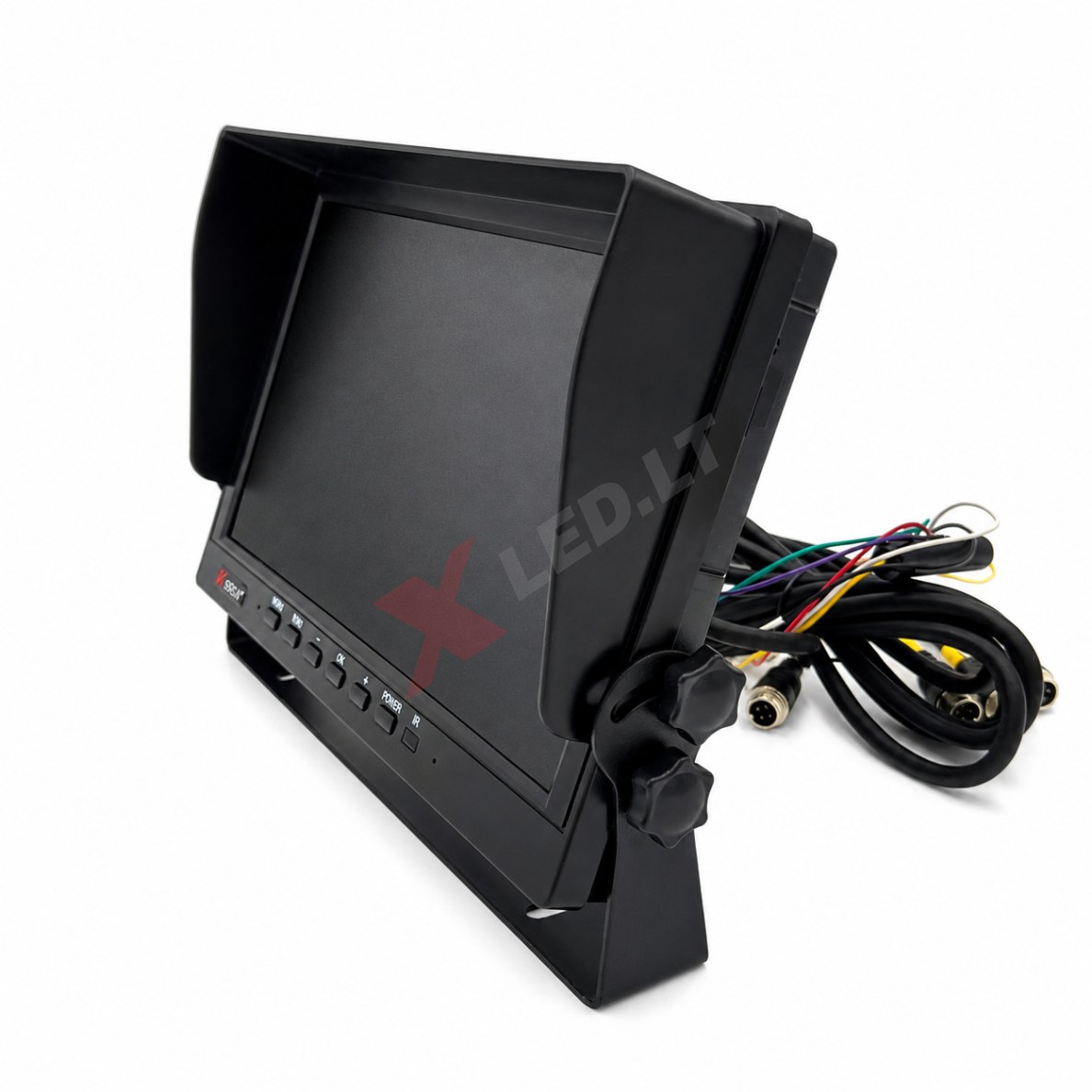Parkavimo monitorius AHD 1080P DVR micro SD 10.1 colių 4 kanalai 4PIN 12V/24V 5 Parkavimo monitorius AHD 1080P DVR micro SD 10.1 colių 4 kanalai 4PIN 12V/24V 5