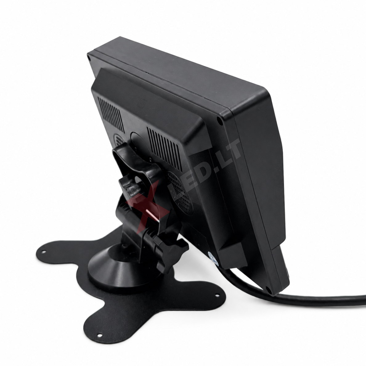 Parkavimo monitorius AHD 1080P DVR micro SD 7 colių 2 kanalai 4PIN 12V/24V 6