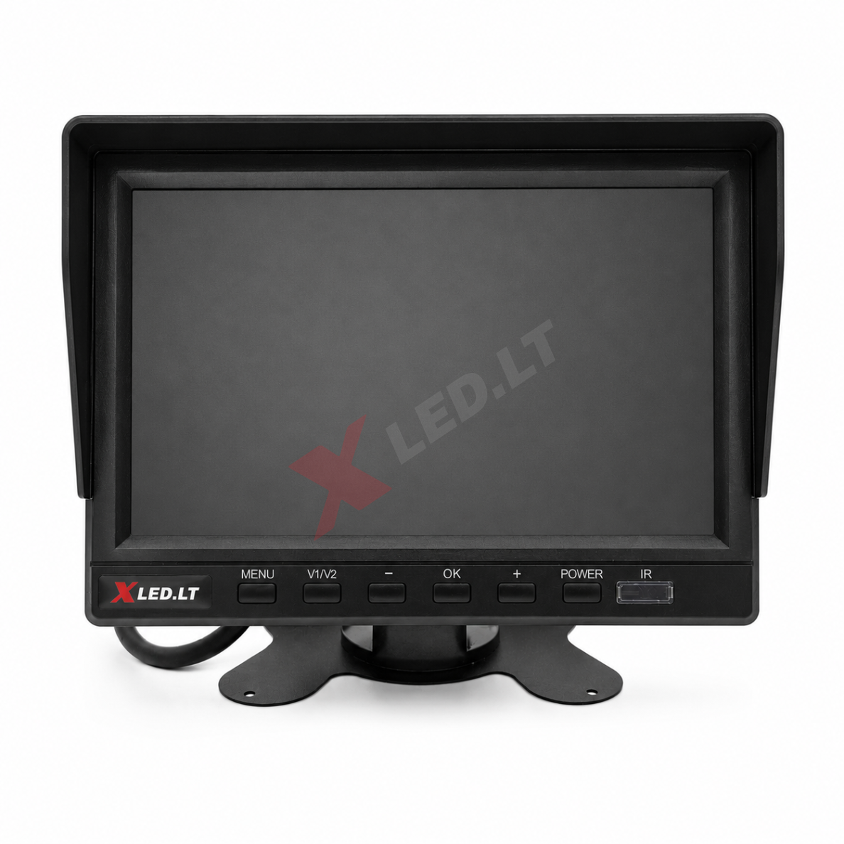 Parkavimo monitorius AHD 1080P DVR micro SD 7 colių 4 kanalai 4PIN 12V/24V 10