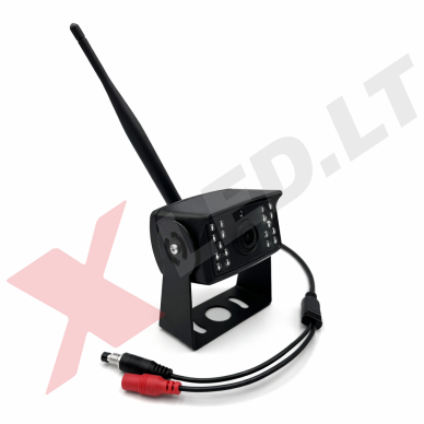 Papildoma AHD1080P belaidė parkavimo kamera skirta DVR SD monitoriui 12V/24V 1 Papildoma AHD1080P belaidė parkavimo kamera skirta DVR SD monitoriui 12V/24V 1