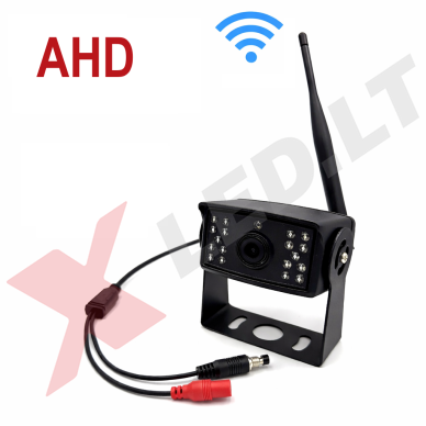 Papildoma AHD1080P belaidė parkavimo kamera skirta DVR SD monitoriui 12V/24V
